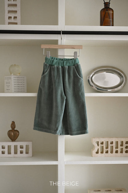 [PRE-ORDER] Velour Wide Pants