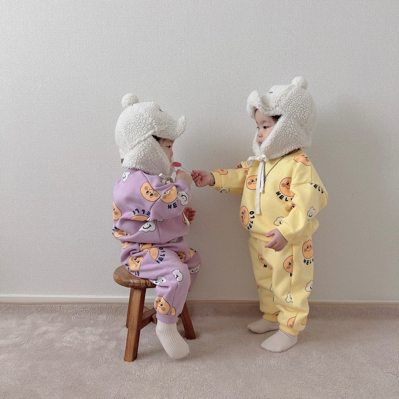 [PRE-ORDER] Cloud Smile Top Bottom Set