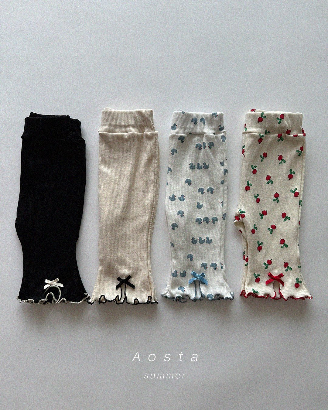 [PRE-ORDER] Ribbed Ribbon Pants