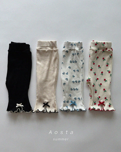 [PRE-ORDER] Ribbed Ribbon Pants