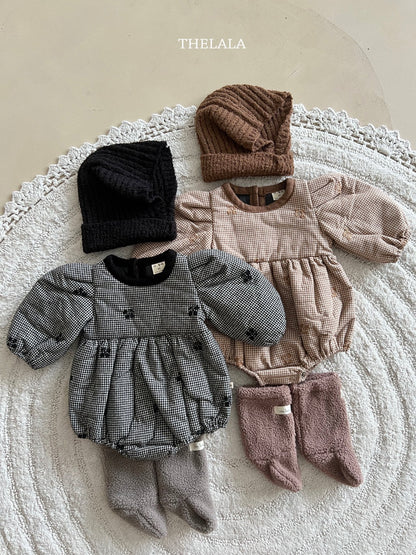 [PRE-ORDER] Pie Embroidery Body Suit