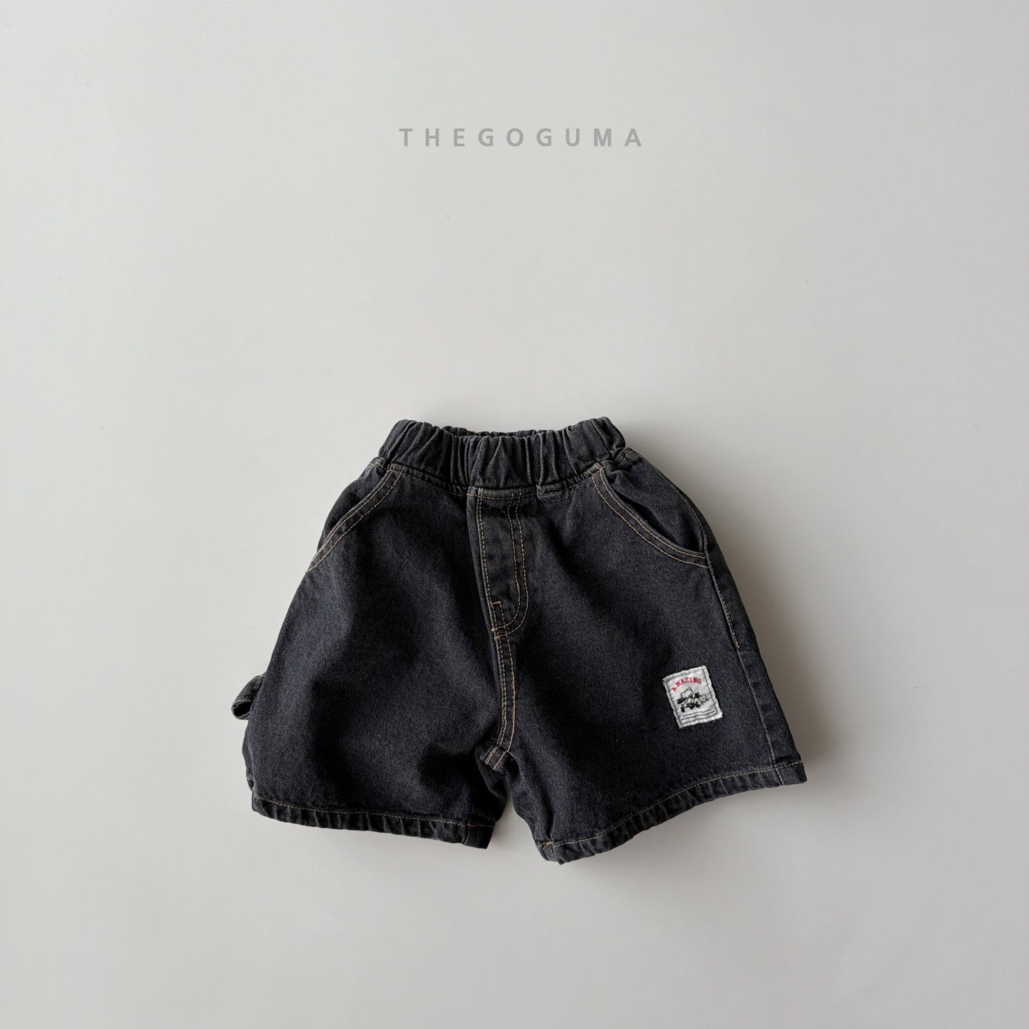 [PRE-ORDER] Wide Half Ring Denim Pants