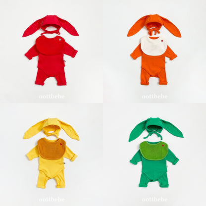[PRE-ORDER] Rainbow Rabbit Bonnet