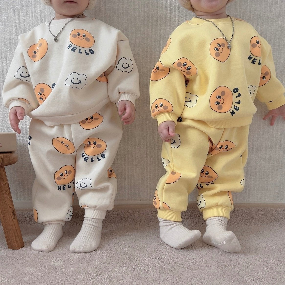 [PRE-ORDER] Cloud Smile Top Bottom Set