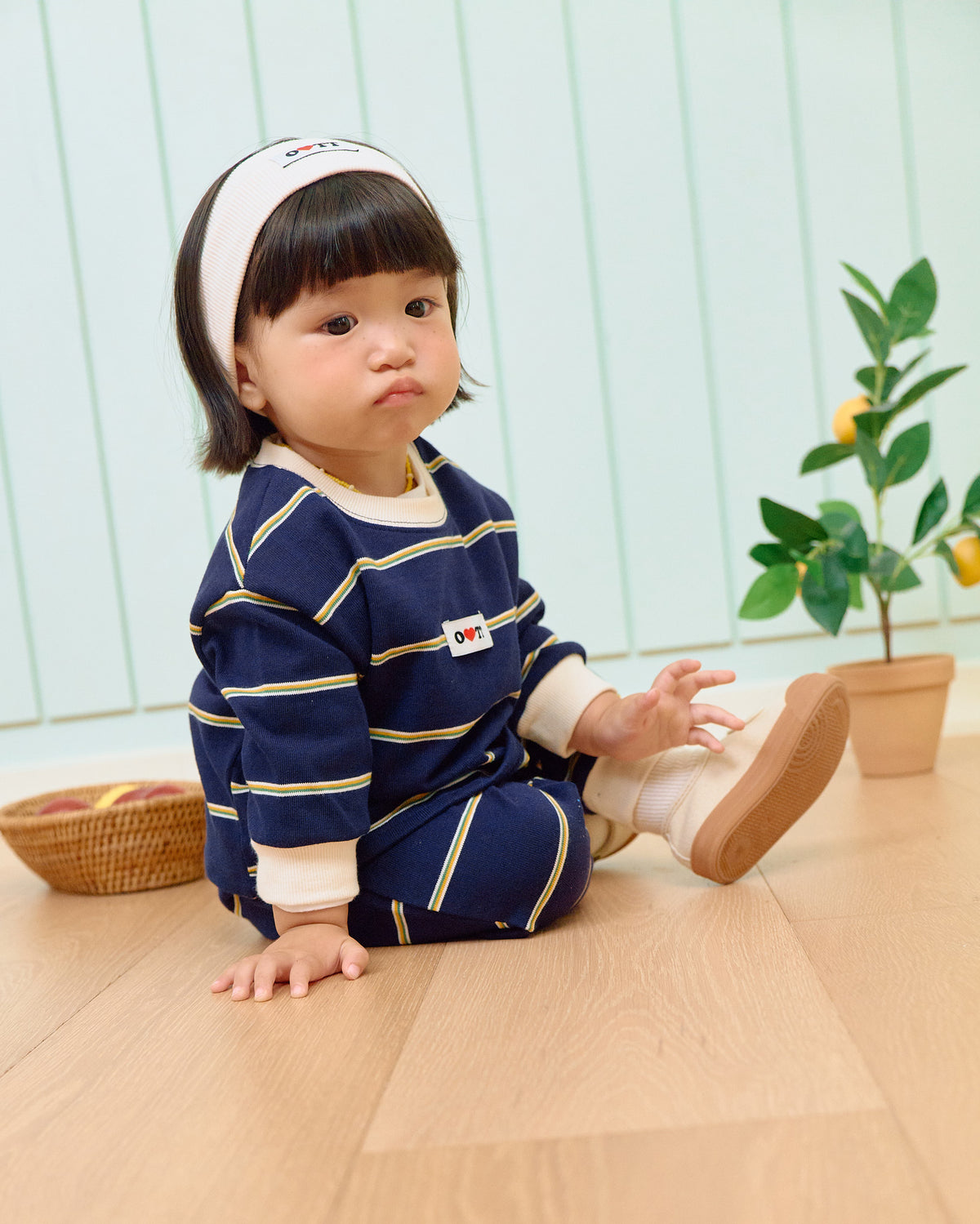 [PRE-ORDER] Rookie Stripe Top Bottom Set