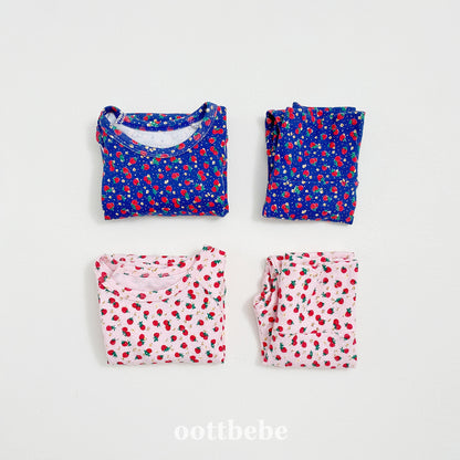 [PRE-ORDER] Strawberry Body Suit + Leggings Set