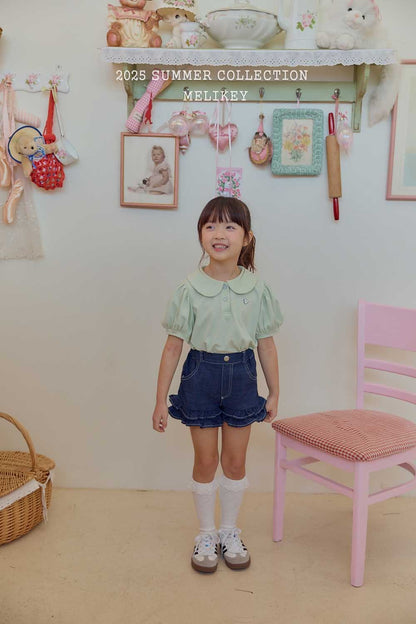 [PRE-ORDER] Heart Label Collar T-Shirts