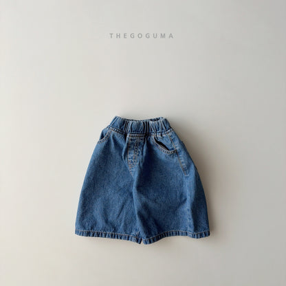 [PRE-ORDER] Label Bermuda Denim Pants