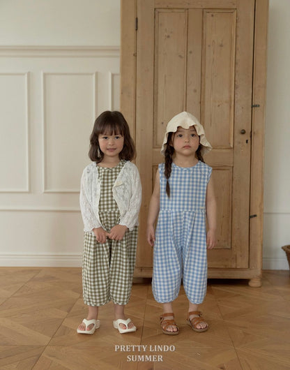 [PRE-ORDER] Check Jump Suit