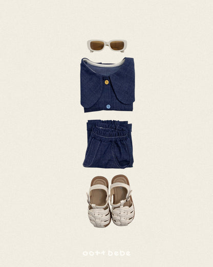 [PRE-ORDER] Heart Denim Pants
