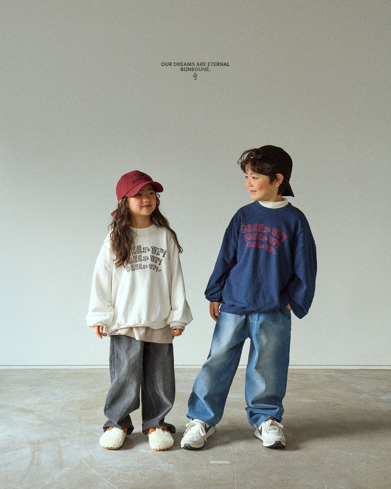 [PRE-ORDER] Cheer Up Crop Sweatshirts