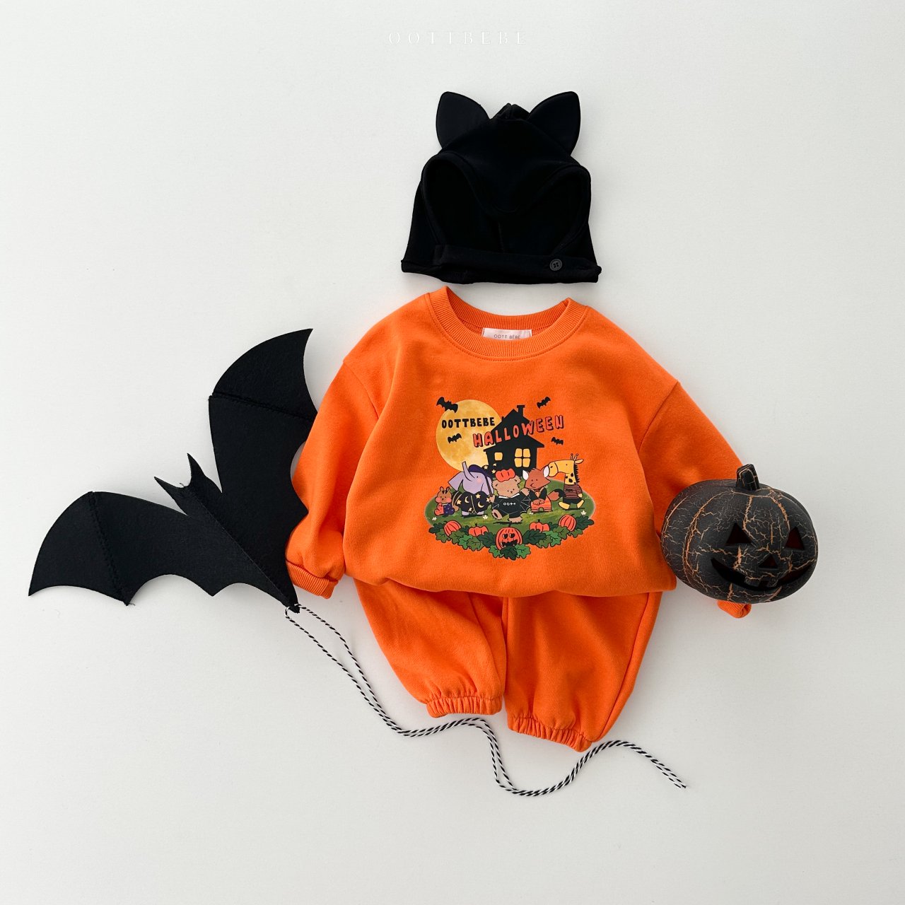 [Limit Time Order] Pumpkin Top Bottom Set