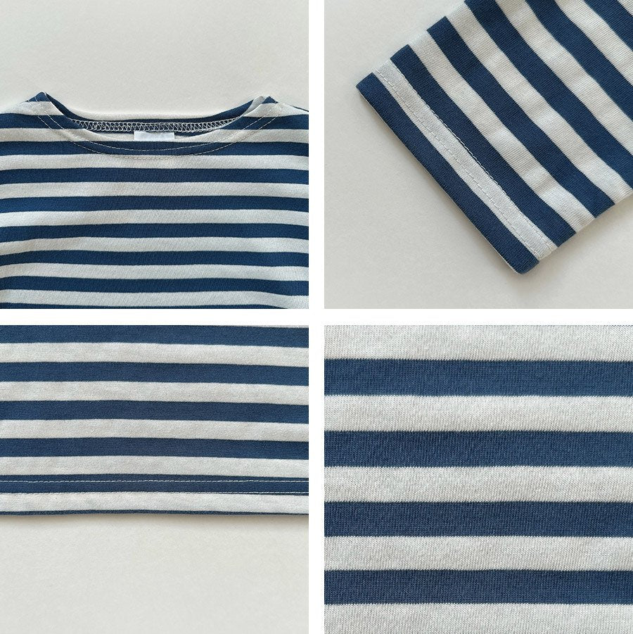 [PRE-ORDER] New Boat-Neck 3/4 Sleeve T-Shirts