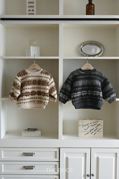 [PRE-ORDER] Sherpa Pattern Sweatshirts