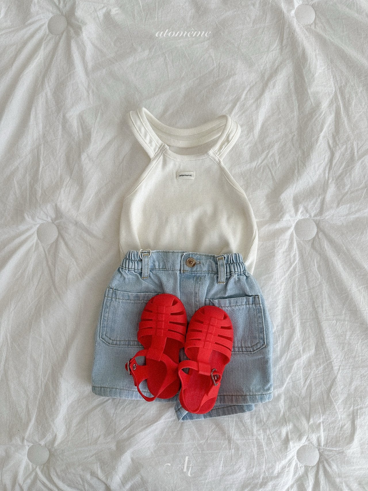 [PRE-ORDER] Rene Ribbed Halter Tank Top
