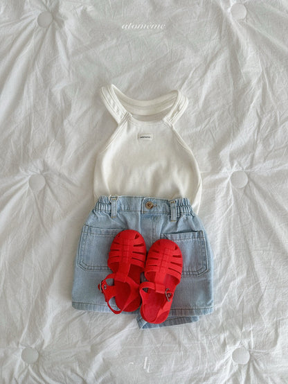 [PRE-ORDER] Rene Ribbed Halter Tank Top