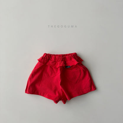 [PRE-ORDER] Frill Heart Shorts