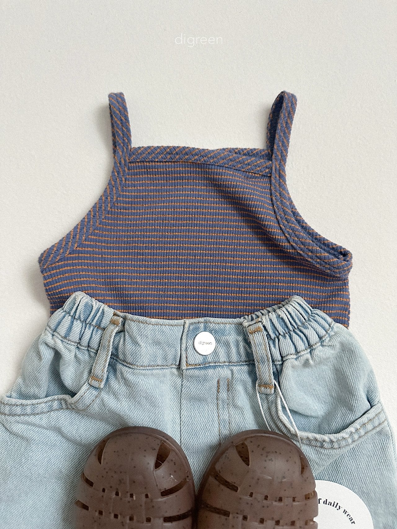 [PRE-ORDER] Peanut Stripe Tank Top