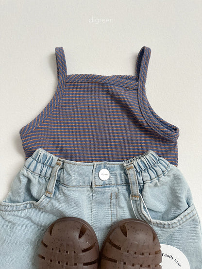 [PRE-ORDER] Peanut Stripe Tank Top