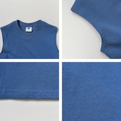 [PRE-ORDER] Over Fit Sleeveless T-Shirts
