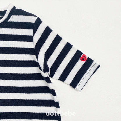 [PRE-ORDER] Mix Stripe Body Suit