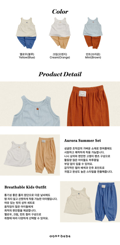 [PRE-ORDER] Aurora Summer Top Bottom Set