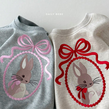 [PRE-ORDER] Rabbit Embroidery Sweatshirts