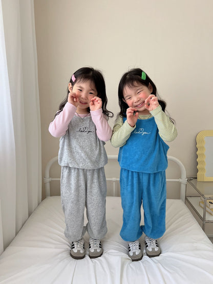 [PRE-ORDER] Love You Vest Bottom Set