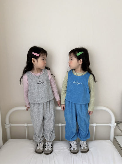 [PRE-ORDER] Love You Vest Bottom Set