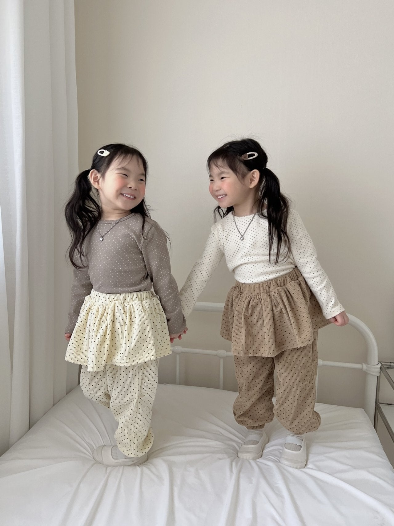 [PRE-ORDER] Dot Frill Jogger Pants