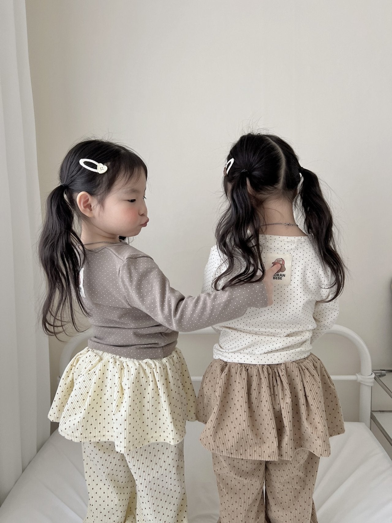 [PRE-ORDER] Dot Frill Jogger Pants