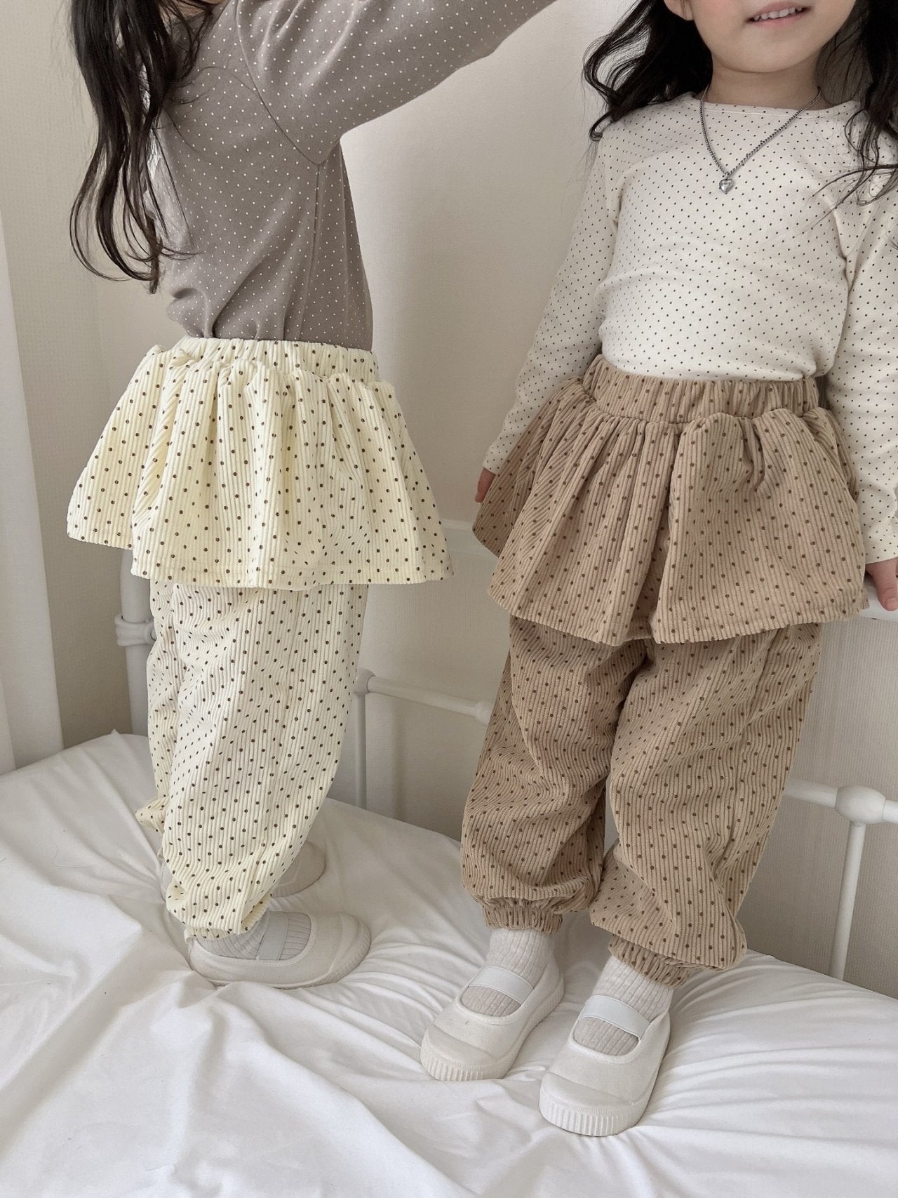 [PRE-ORDER] Dot Frill Jogger Pants