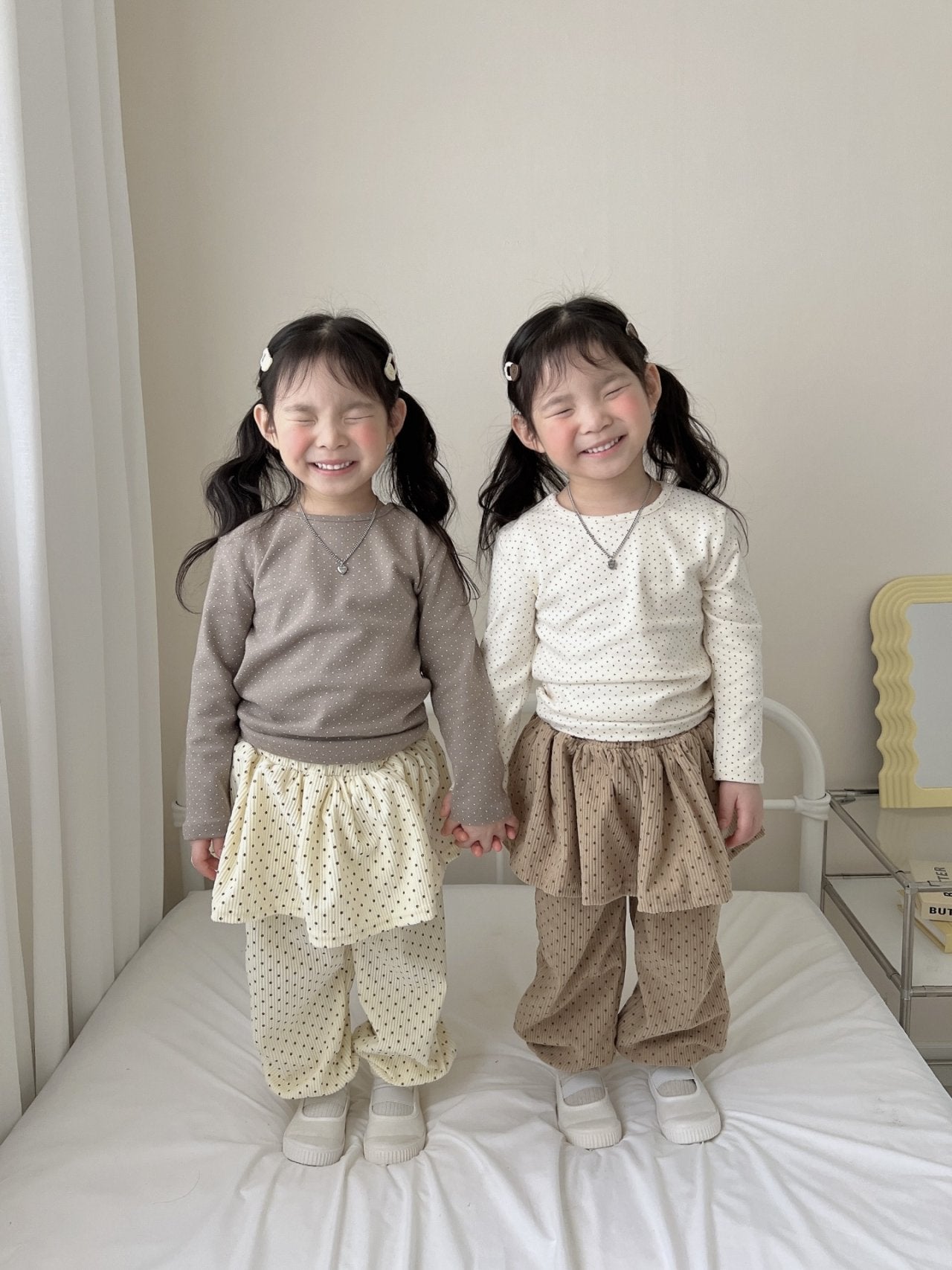 [PRE-ORDER] Dot Frill Jogger Pants