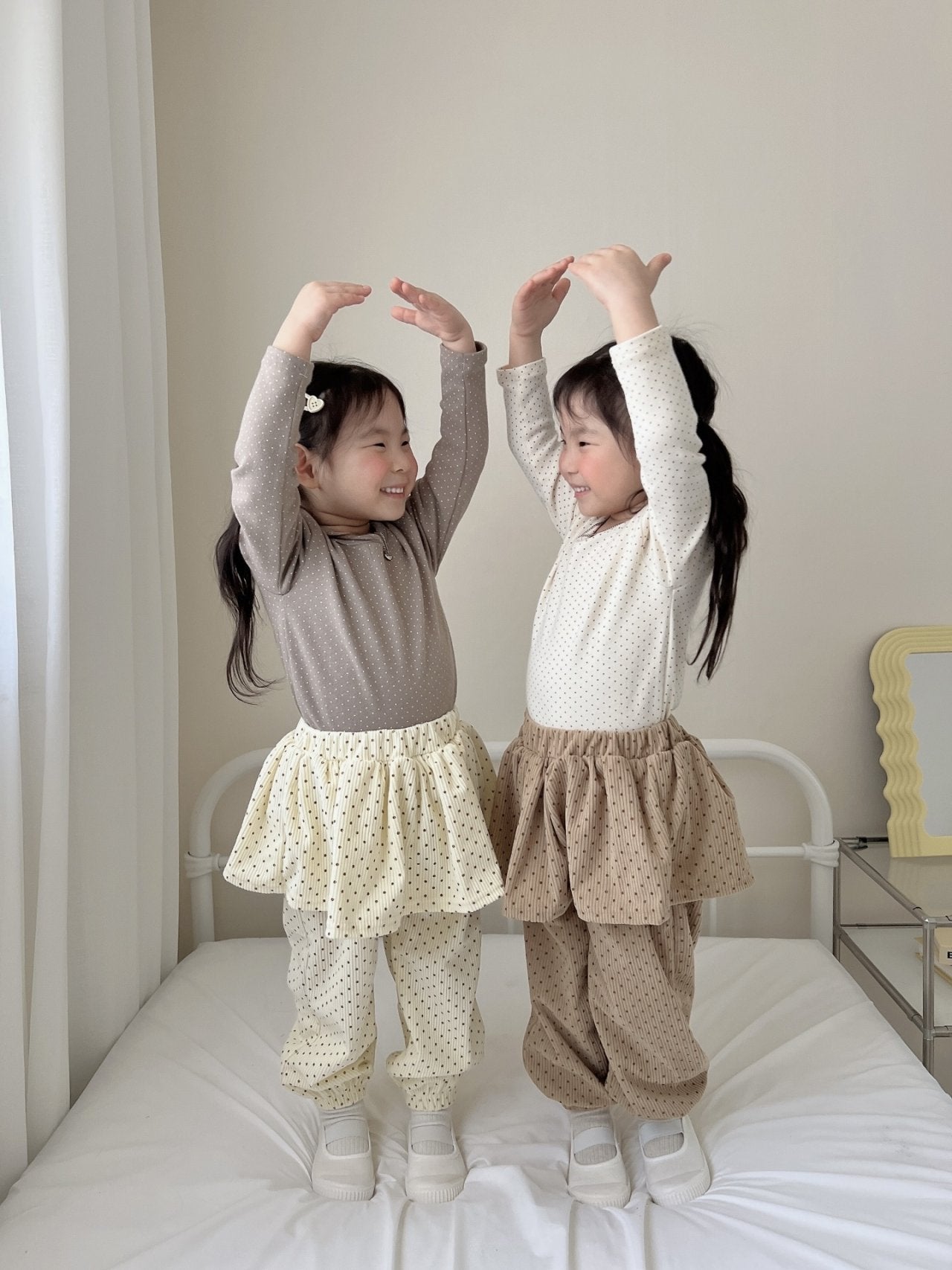 [PRE-ORDER] Dot Frill Jogger Pants