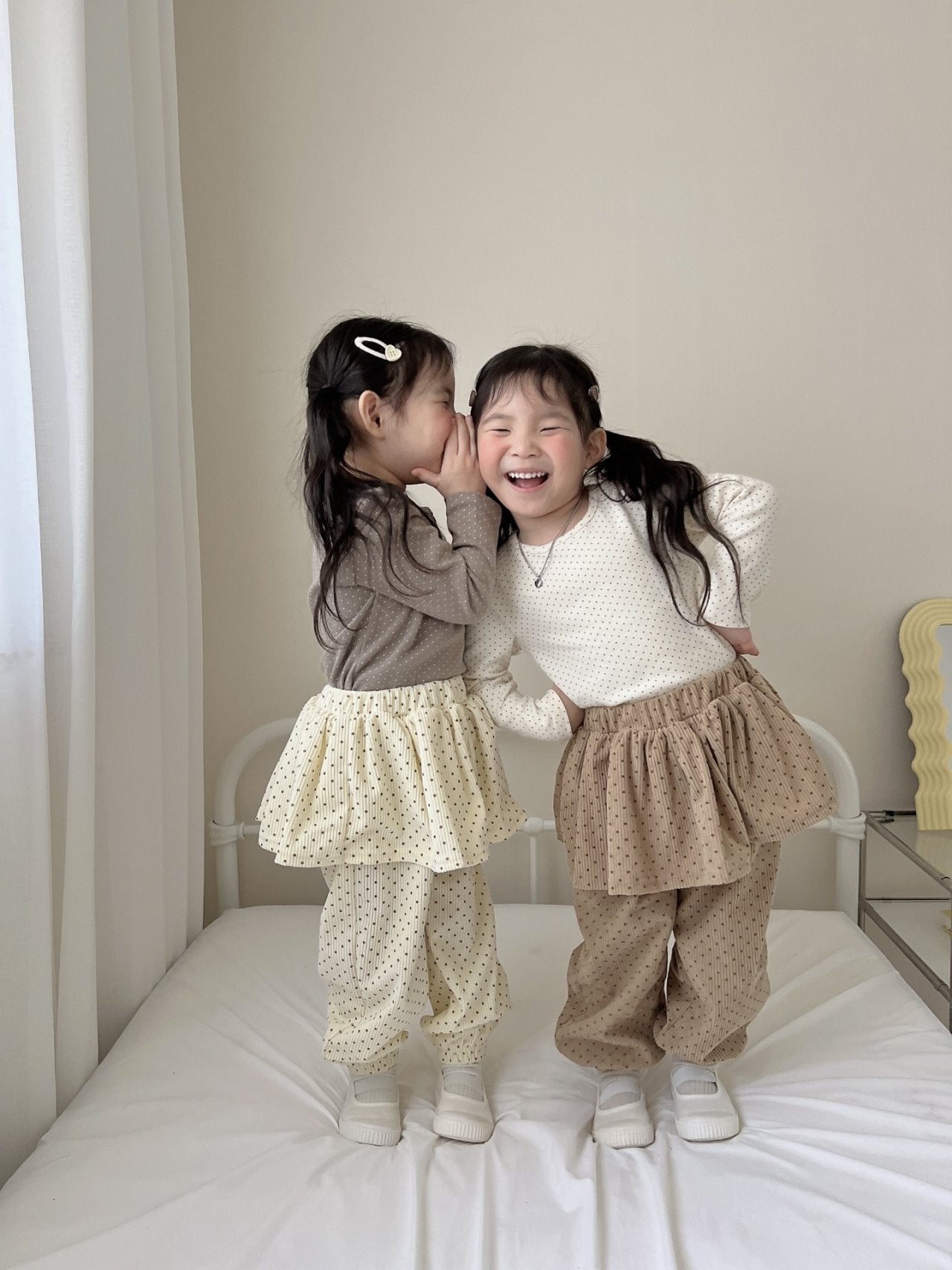 [PRE-ORDER] Dot Frill Jogger Pants