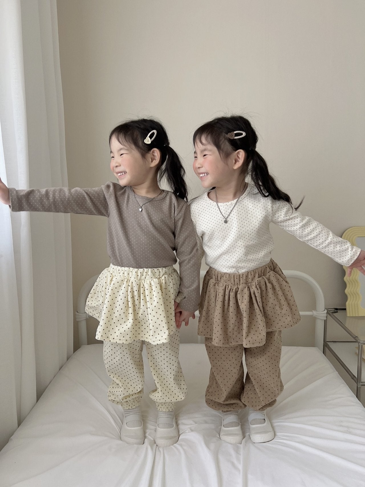 [PRE-ORDER] Dot Frill Jogger Pants