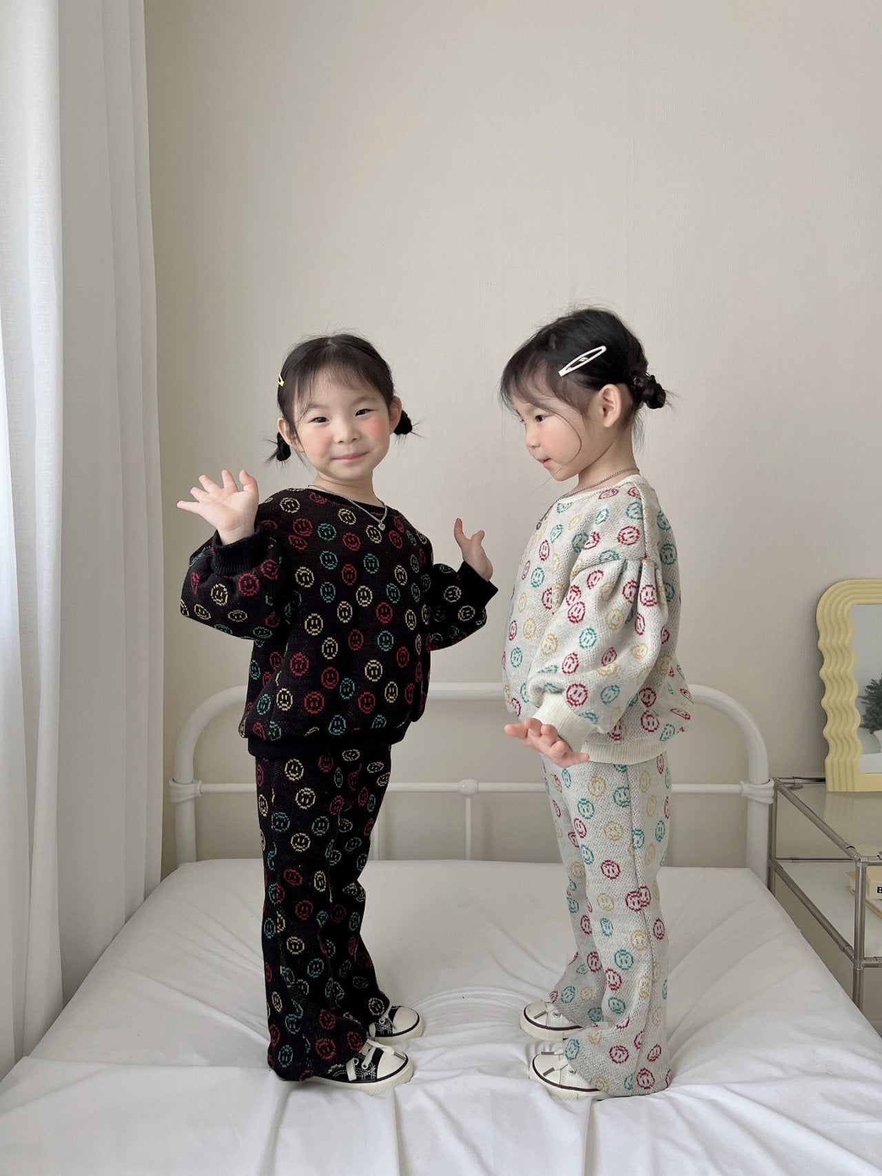 [PRE-ORDER] Smile Top Boot-Cut Set