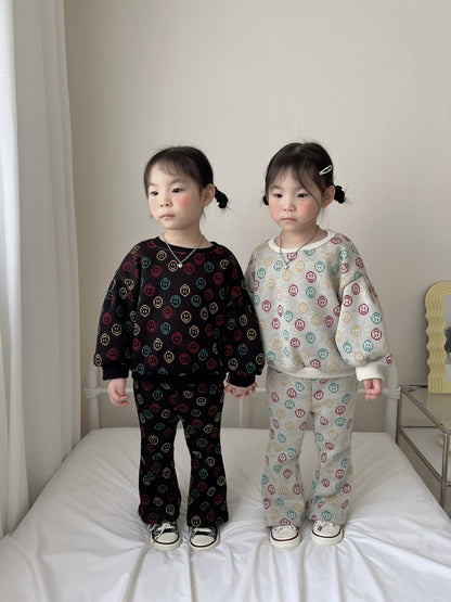 [PRE-ORDER] Smile Top Boot-Cut Set