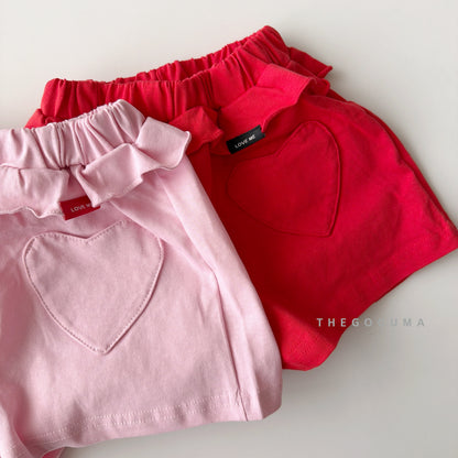 [PRE-ORDER] Frill Heart Shorts