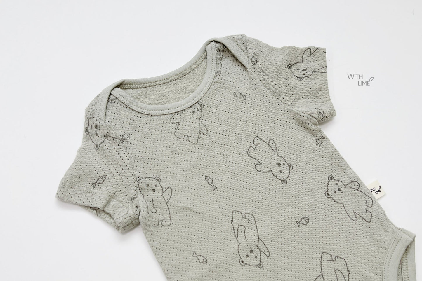 [PRE-ORDER] Summer Fish Bear Body Suit