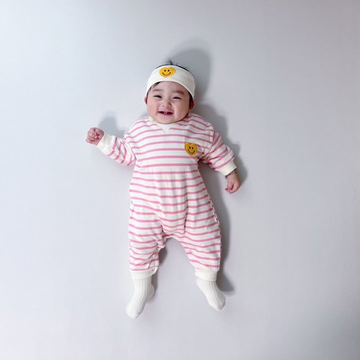 [PRE-ORDER] Heart Smile Body Suit+Hair Band Set