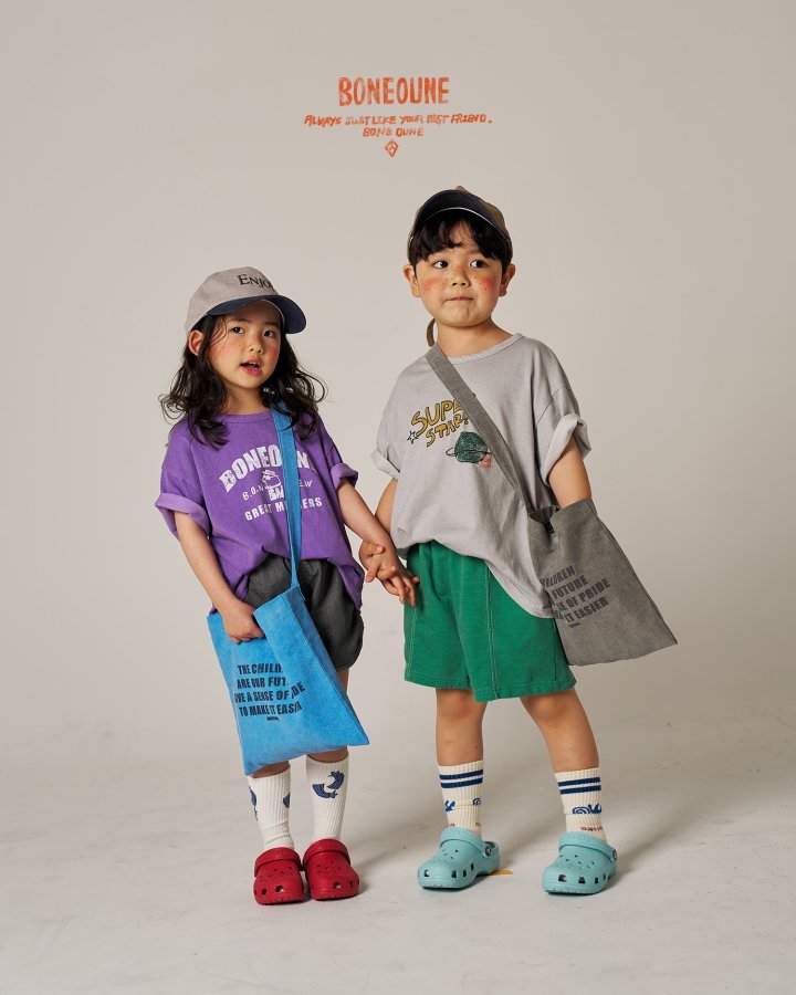 Crew T-Shirts [Blue/XS(1-2yr)]