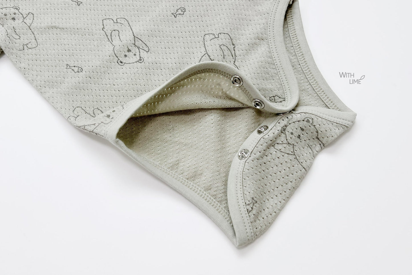 [PRE-ORDER] Summer Fish Bear Body Suit