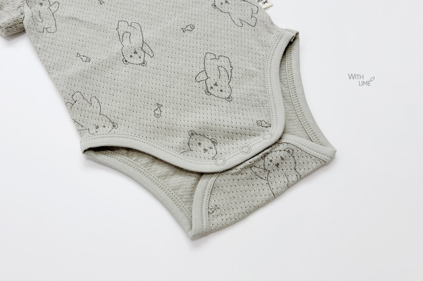 [PRE-ORDER] Summer Fish Bear Body Suit