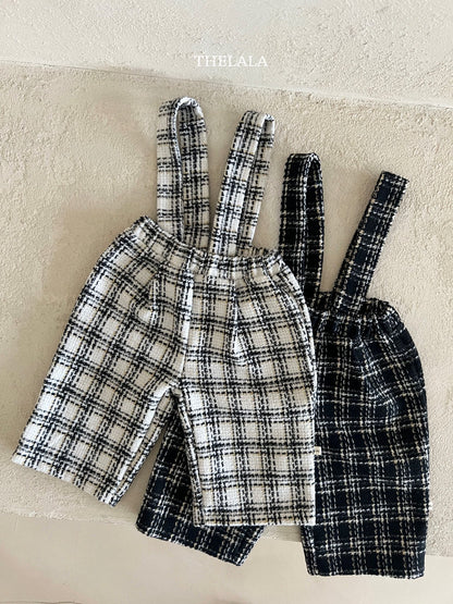 [PRE-ORDER] Check Suspender Pants