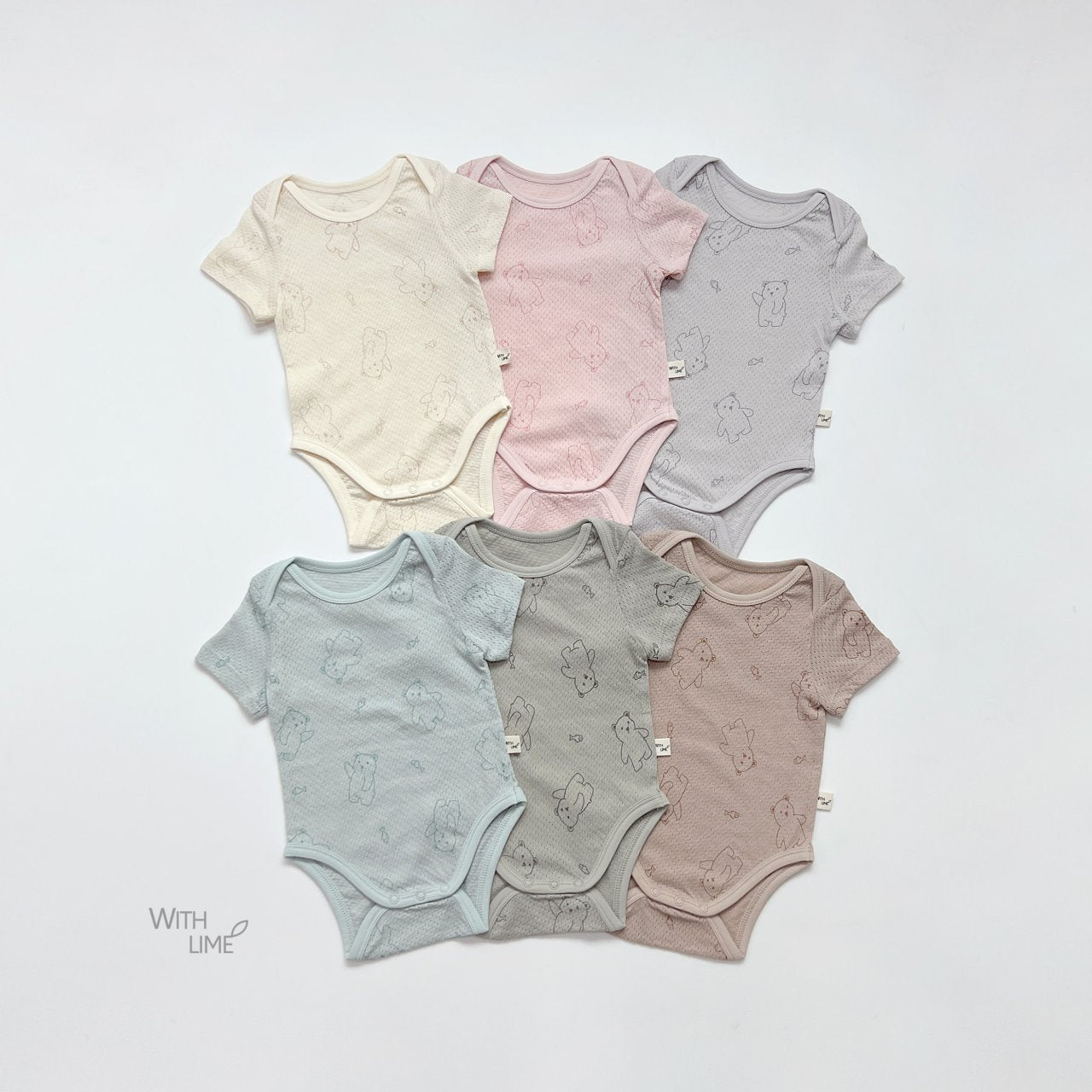 [PRE-ORDER] Summer Fish Bear Body Suit