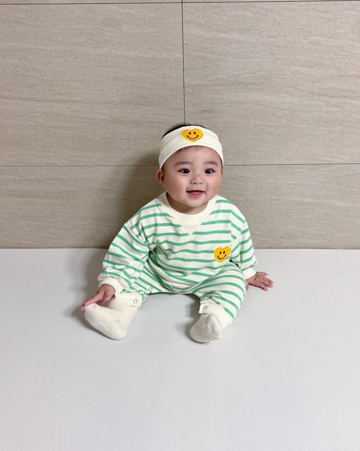 [PRE-ORDER] Heart Smile Body Suit+Hair Band Set