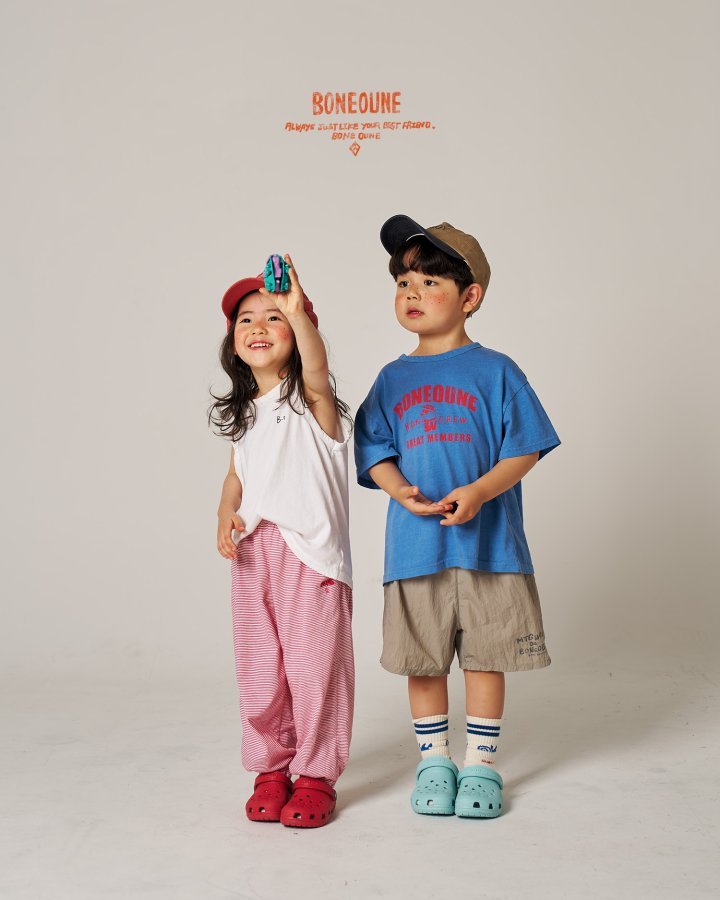 Crew T-Shirts [Blue/XS(1-2yr)]