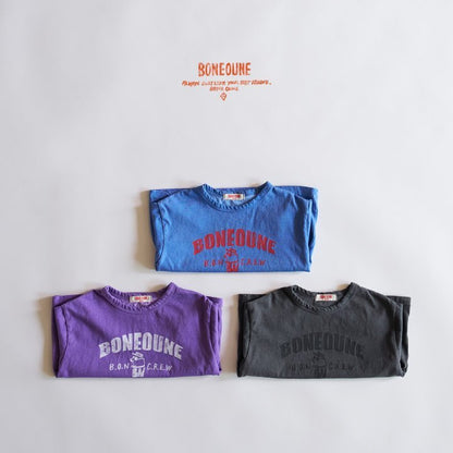 Crew T-Shirts [Blue/XS(1-2yr)]