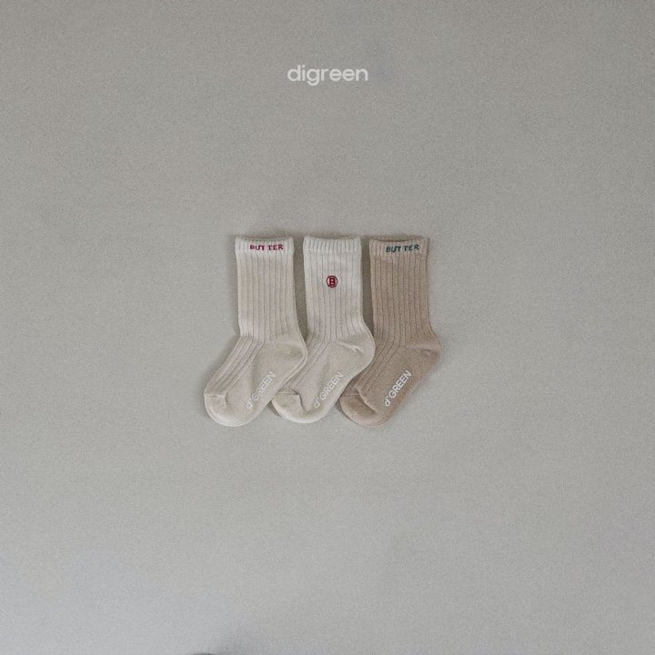 [D'Green] Butter Socks Set